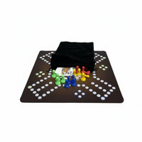 Jackaroo Board Game Portable Ludo Game Set Sturdy Construction for Parties