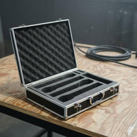 Aluminum Audio Device Case Secure Lock Portable Audio Device Carry Case for Djs