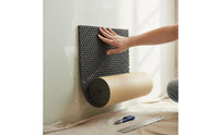 Noise Reduction Self-Adhesive Acoustic Foam Panel High Density Oval Crate Soundproofing Foam Fire Resistant Pyramid Acoustic Wall Tile for Content Creators, Musicians, Podcasters, Home Theater, Recording Studio, Rehearsal Room