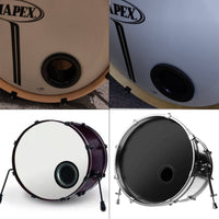 Bass Drum Enhancer Low-End Enhance Bass Drum Port Long-Lasting for Stage