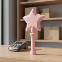 Star Tap to Pay Wand Pastel Gradient Wizard Wand Card Tapper for Retail Stor-E