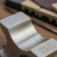 Piano Hammer Grinding Tool Aluminum Alloy Music Equipment Gray Metal Finish