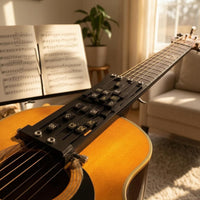 Adjustable Guitar Chord Helper Portable Clamp-on Guitar Chord Tool Compact