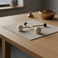 Double-Headed Singing Bowl Mallet for Meditation