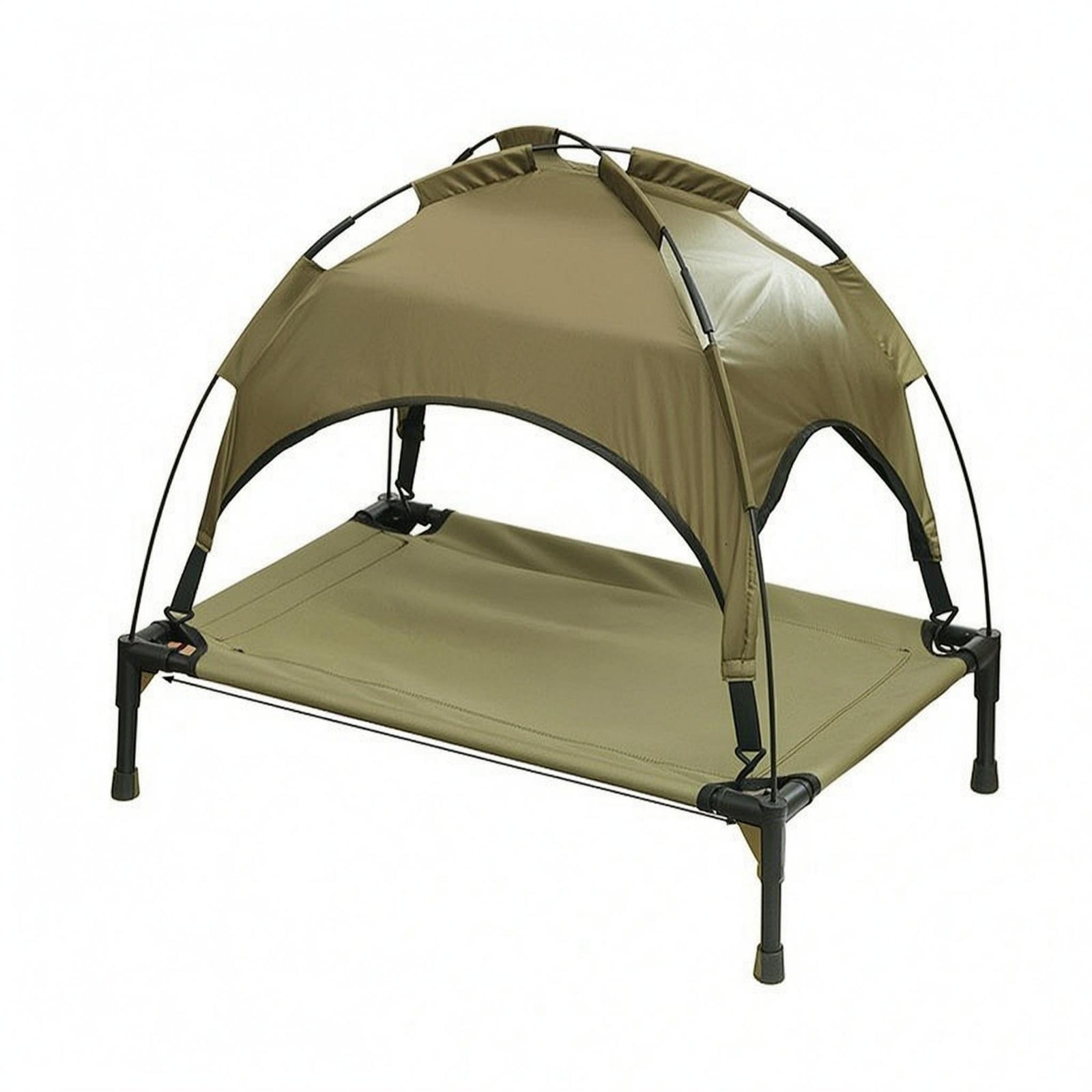 Canopy Pet Bed Sturdy Elevated Pet Bed Breathable Mesh for Indoor, Cats