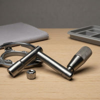 Z Shaped Drum Key Knurled Grip Music Tool Angled Body