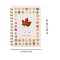 Watercolor Workbook Easy to Use Step Painting Book Gift Prepared Art Supplies Set