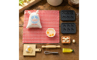 Miniature Dollhouse Kitchen Accessory Set Checkered