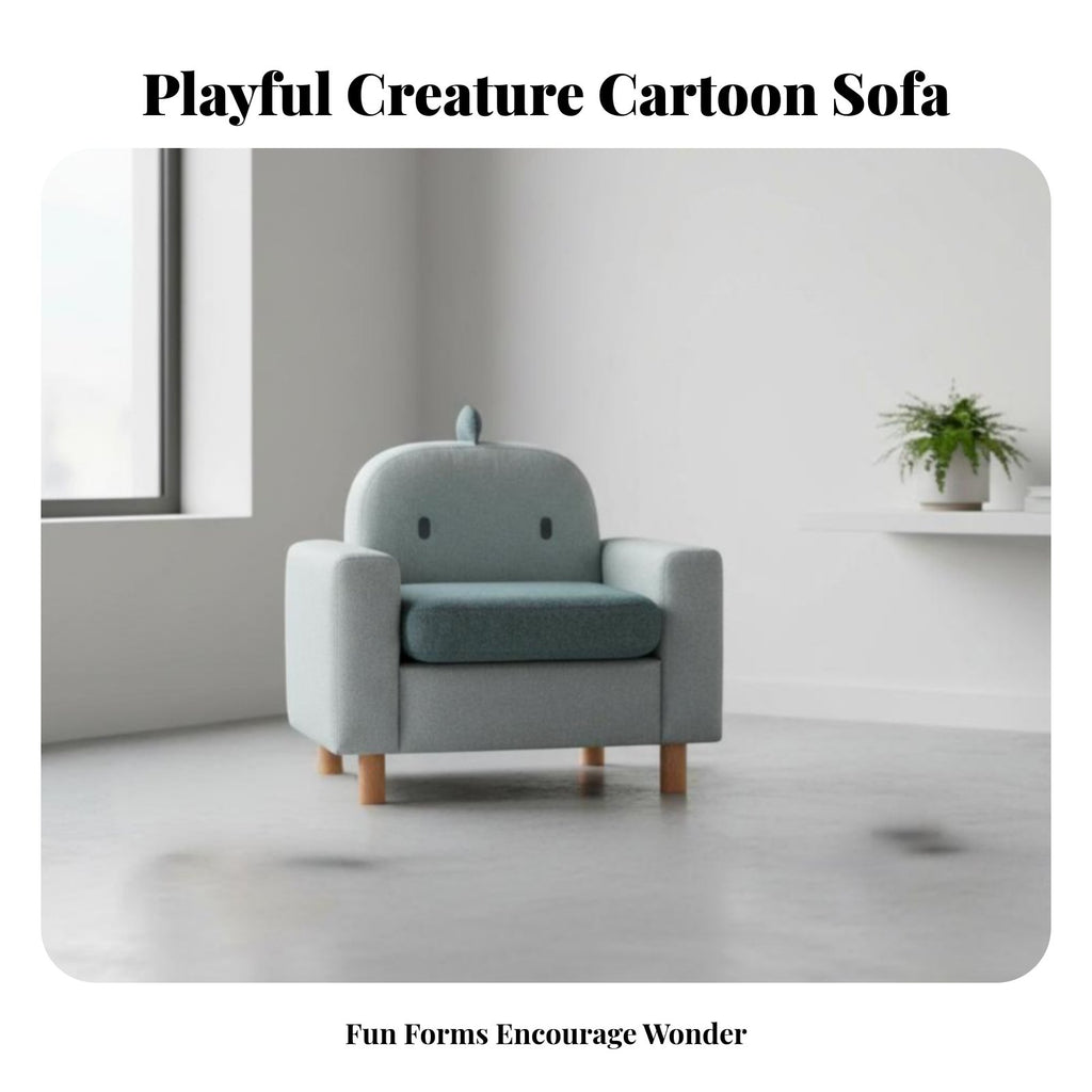CreatureShaped Character Chair Cute Patterns kids' Furniture Sturdy Construction
