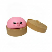 Steamer Bun Toy Cartoon Bun Fidget Toy Soft Sensory Play