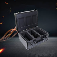Lockable Card Storage Box Portable Handle Graded Card Storage Box for Collectors