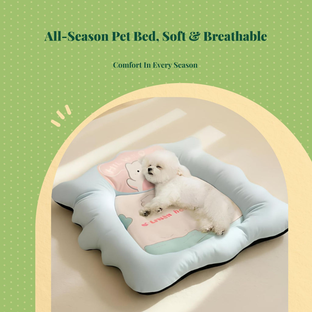 Washable non-slip dog bed mat