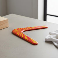 Wooden Returning Throw Toy Rounded Ends Returning Throw Toy Sleek