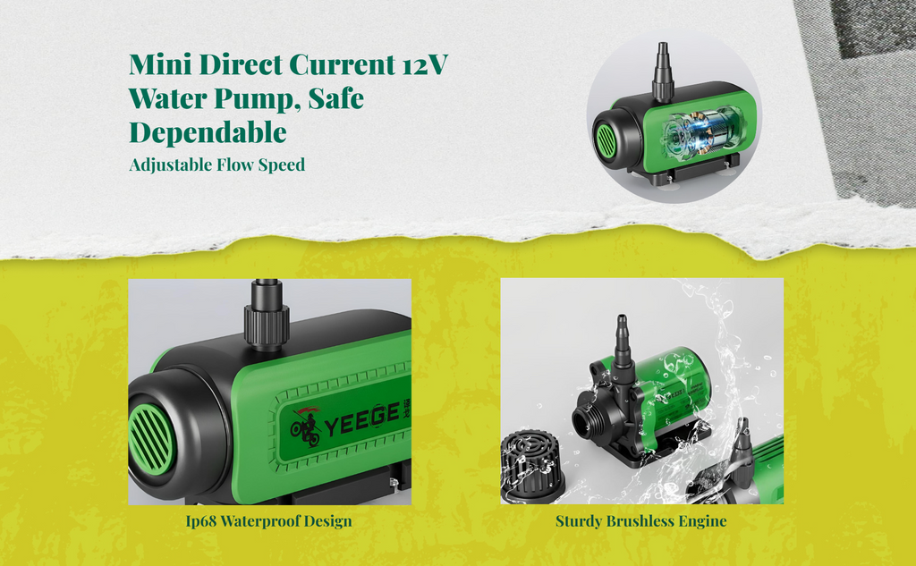 12V mini pump for aquariums