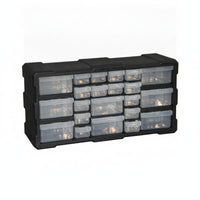 22-Drawer Cabinet Transparent Drawers Multi-Drawer Organizer Compact