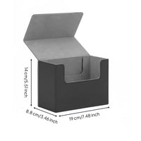 Graded Card Storage Box Soft Interior Lining Large Capacity Card Holder