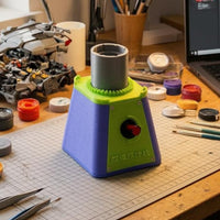 Model Paint Shaker Type-C Powered Art Supply Tapered Body for Hobby Desk
