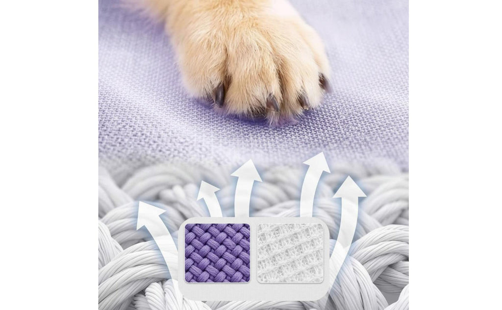 Removable Washable Elevated Dog Bed Easy to Clean Portable Pet Cot Bed Breathable Strong Load Bearing for Indoor