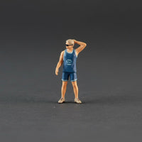 1:64 Scale Police Figure Pre-Painted Scene Figures 3D Printed