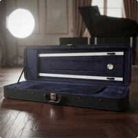 4/4 Violin Case Lightweight Instrument Storage Cushioned Interior