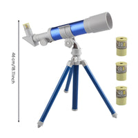 Kids Astronomy Telescope Adjustable Tripod Children Telescope Set Educational