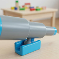 Children's Single-Lens Telescope Intellectual Development Kids Play Telescope Plastic Toy Spyglass Sleek Burr-Burr-Less Surface