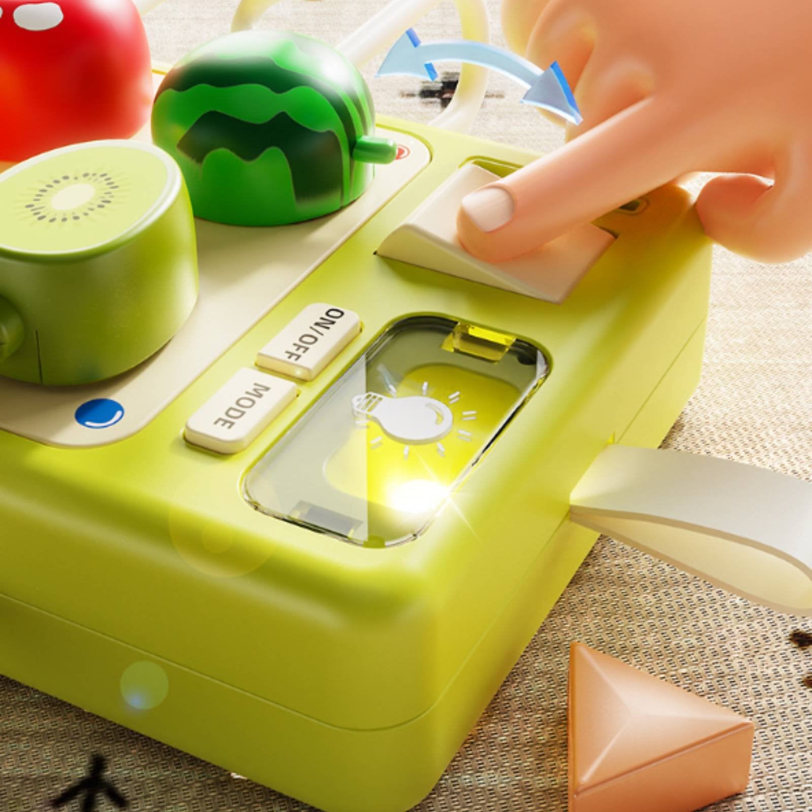 Plug and Socket Toy Hand-Eye Coordination Power Strip Learning Toy for Infants