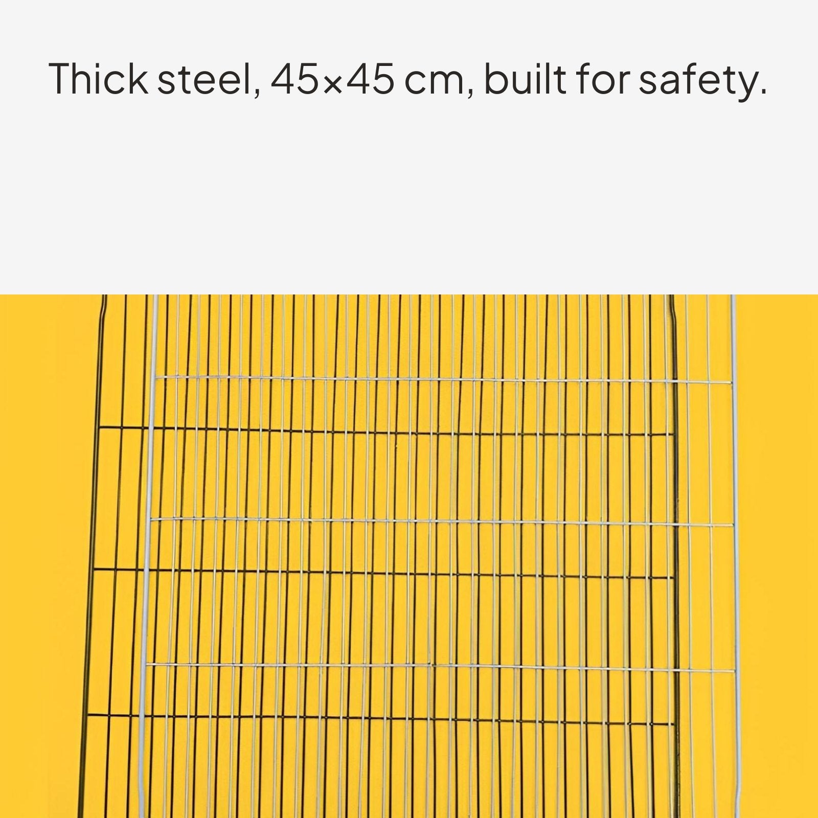 DIY Pet Cage Grid Panels, Modular Fence Divider