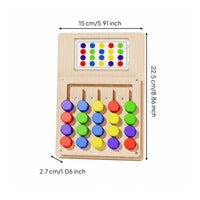 Color Sorting Game Multisensory Spelling Board Game Sturdy for Preschool, Kids