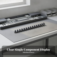 5 Pieces Conductive Keyboard Strip Rubber Touch Strip Black