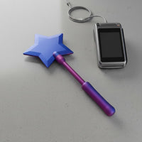 Star Wand Credit Card Holder 3D Printed Payment Accessory for Checkout, Retail