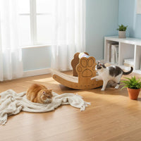 Cat Scratching Rocking Chair Wear Resistant Pet Furniture Construction