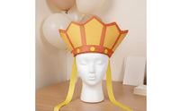 Tang Sanzang Hat Cartoon Design Chinese Monk Crown for Parties, Kids, Cosplayers