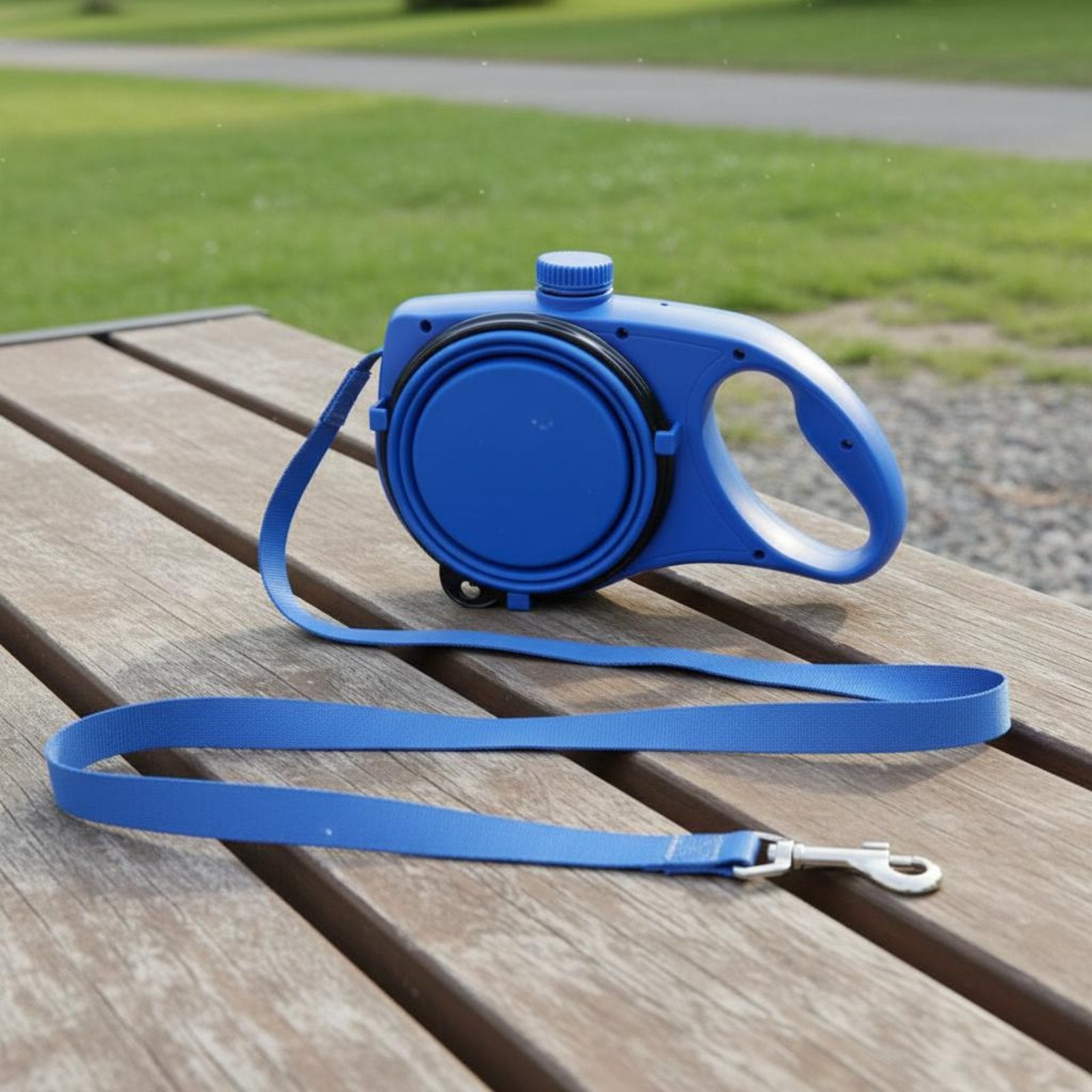 Dog Bottle Leash Combo Lightweight Dog Walking Kit Gear Resistant Pet Accessory for Outdoor