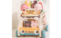 Wooden Ice Cream Truck Encourages Imaginative Play Shape Sorter Food Truck
