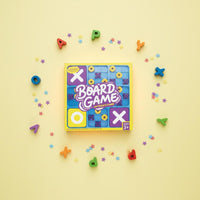 XO Game Toe Board Game Early Learning Educational Toy Easy to Play for Family