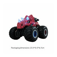 Triceratops Rc Car All-Terrain Dinosaur Monster Truck 360° Spins for Outdoor