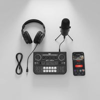 Real-Time Broadcast Soundboard Real-timeTime Voice Changer Sound Effects Board