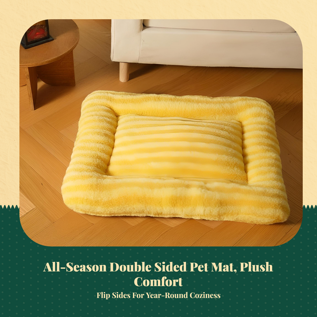 Thick washable double-sided cat bed