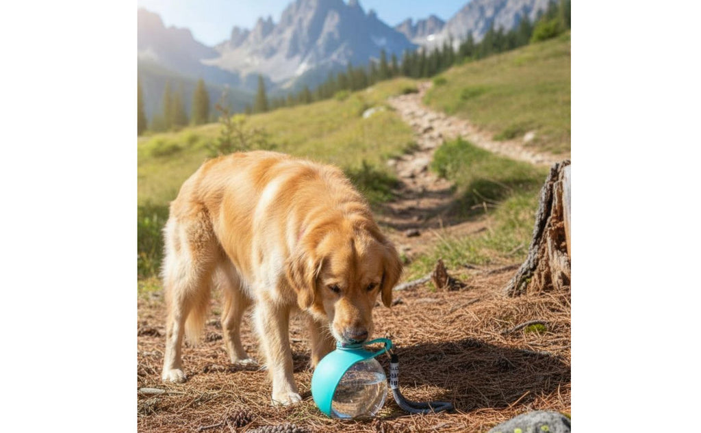 Foldable Dog Water Bottle Lightweight Silicone Pet Drink Cup for Walking, Cats