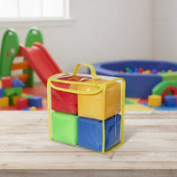 4 Pieces Pocket Dice Set Multi-Colored Differentiated Instruction Cubes