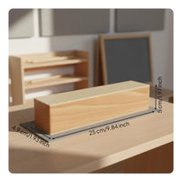Wood Percussion Block Resonant Sound Wood Rhythm Block Single-Piece Design Educational Toy for Kids, Young Children, Music Class