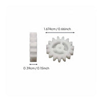 5 Pieces 2mm Bore Plastic Gears DIY Gear Set for Hobbyists