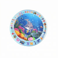 Water Play Mat Marine Animal Inflatable Water Mat Unrestricted