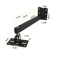 Swivel Tilt Speaker Mount High Load Capacity Speaker Hanger Bracket for Stage