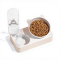 Raised non-slip pet waterer