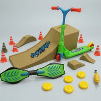 Miniature Scooter Model Alloy and Plastic Miniature Two-Wheeler Model Compact