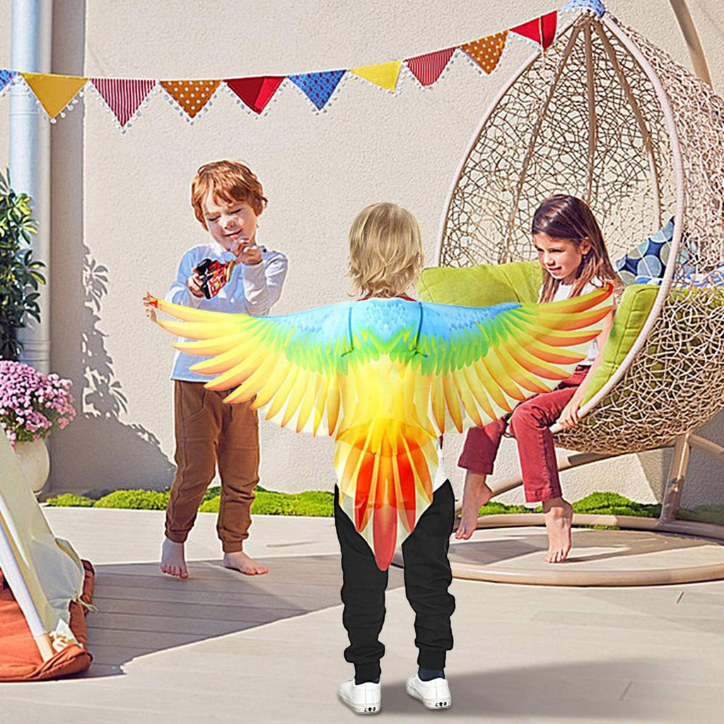 Parrot Costume Feathered Extensions Halloween Bird Feathered Extensions Role