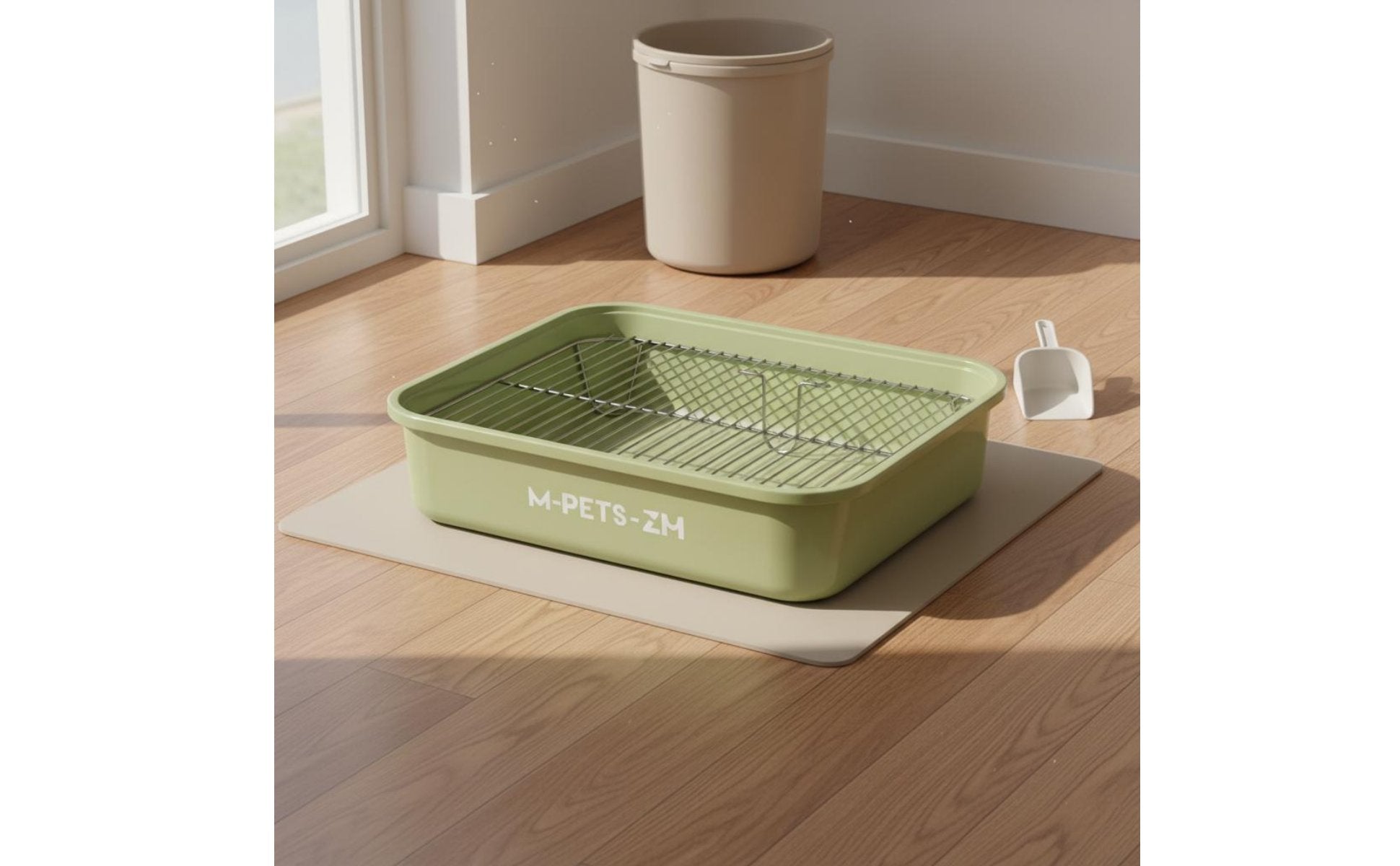 Dog Toilet with Grate Easy to Hygienic Pet Accessory Long-Lasting for Small Dogs