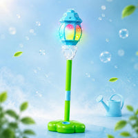 Flower-Shaped Bubble Machine Outdoor Fun Kids Toy Wireless Control for Party